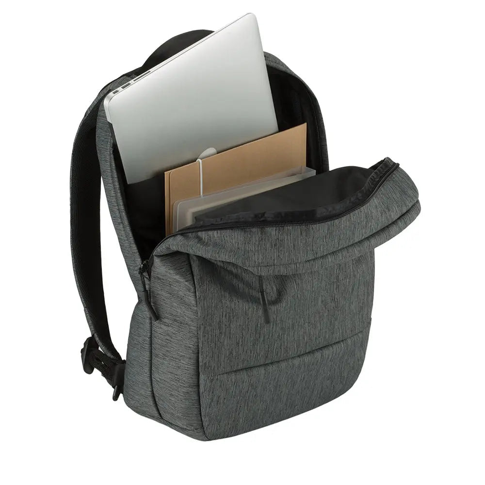 Incase Designed by Microsoft City Compact Backpack - Heather Black
