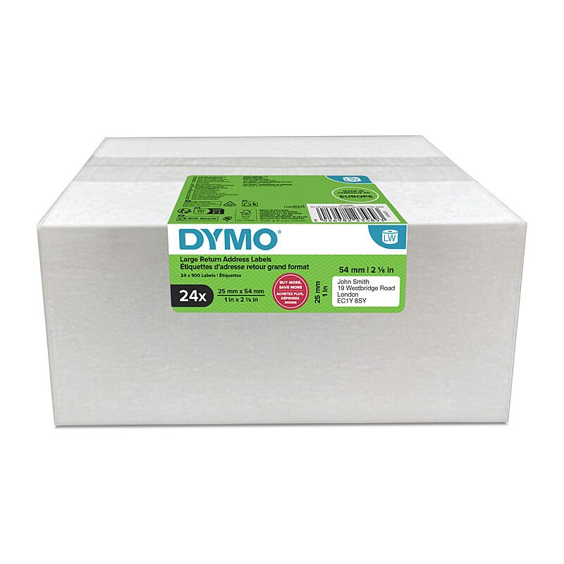 Dymo 2223589 - LW AddresLbl 25x54mm Pk24 - Soundz Store AUSTRALIA