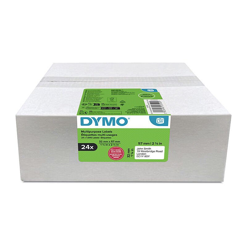 Dymo 2223590 - LW Multi Lbl 32x57mm Pk24 - Soundz Store AUSTRALIA