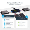 StarTech.com 4 Bay SSD/HDD Hard Drive Eraser - 2.5
