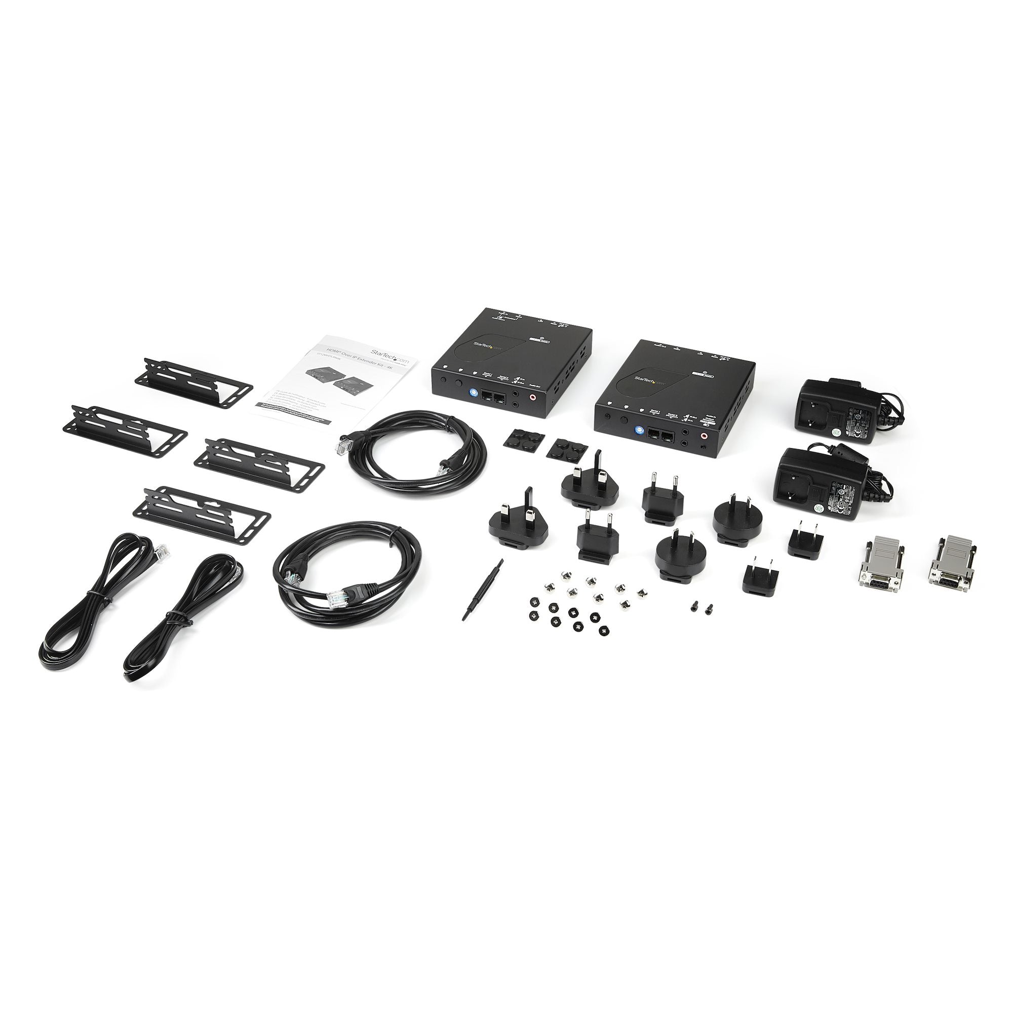 StarTech.com 4K HDMI over IP Extender Kit with Video Control App, Scalable AV over IP with support for AVoIP Video Wall