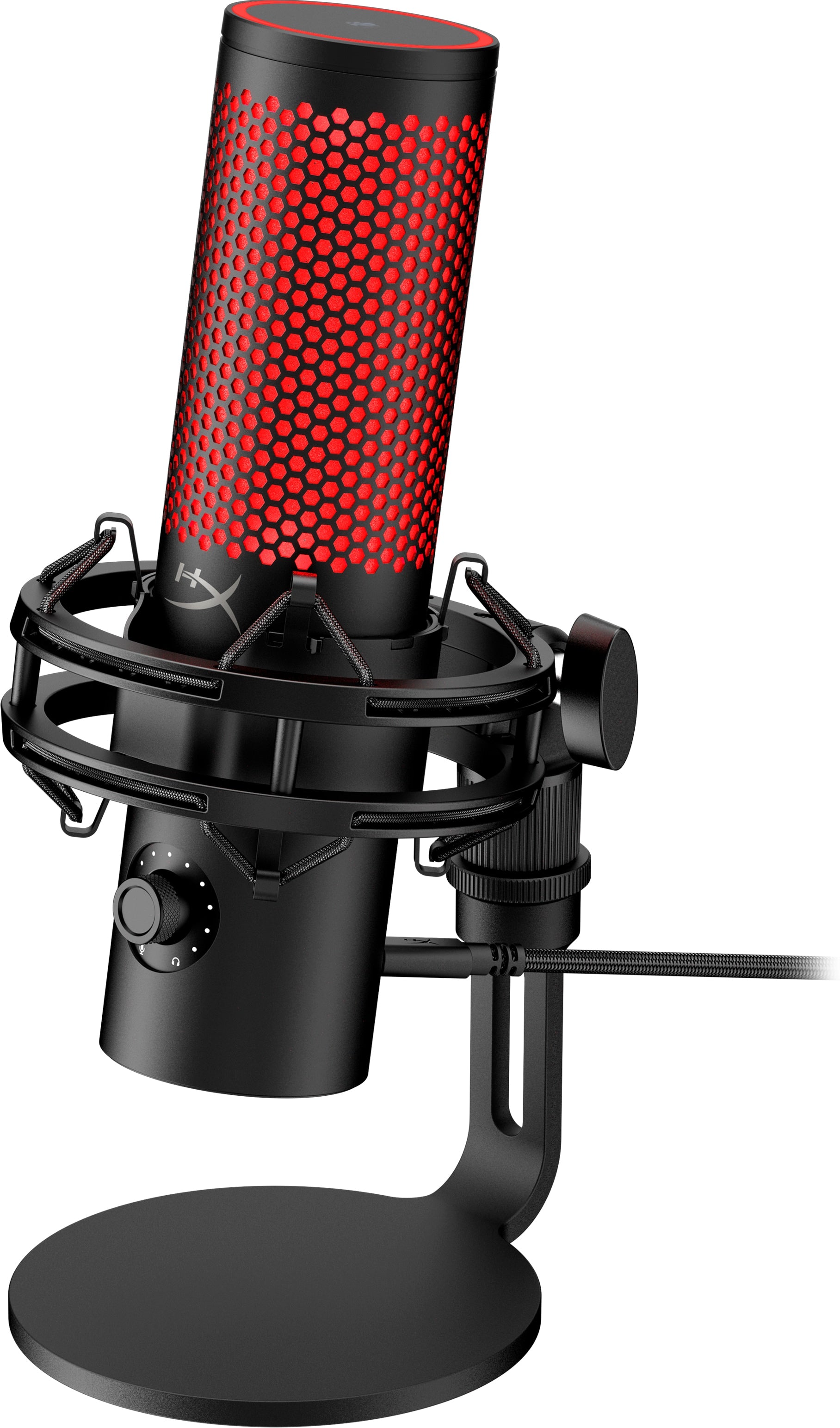 HyperX QuadCast 2 - USB Microphone (Black) Podcast microphone