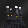 StarTech.com 10ft (3m) DisplayPort and USB 5Gbps KVM Cable, 4K 60Hz, Universally Compatible DP 1.2/USB 3.0 Combo Cable for KVM Switches