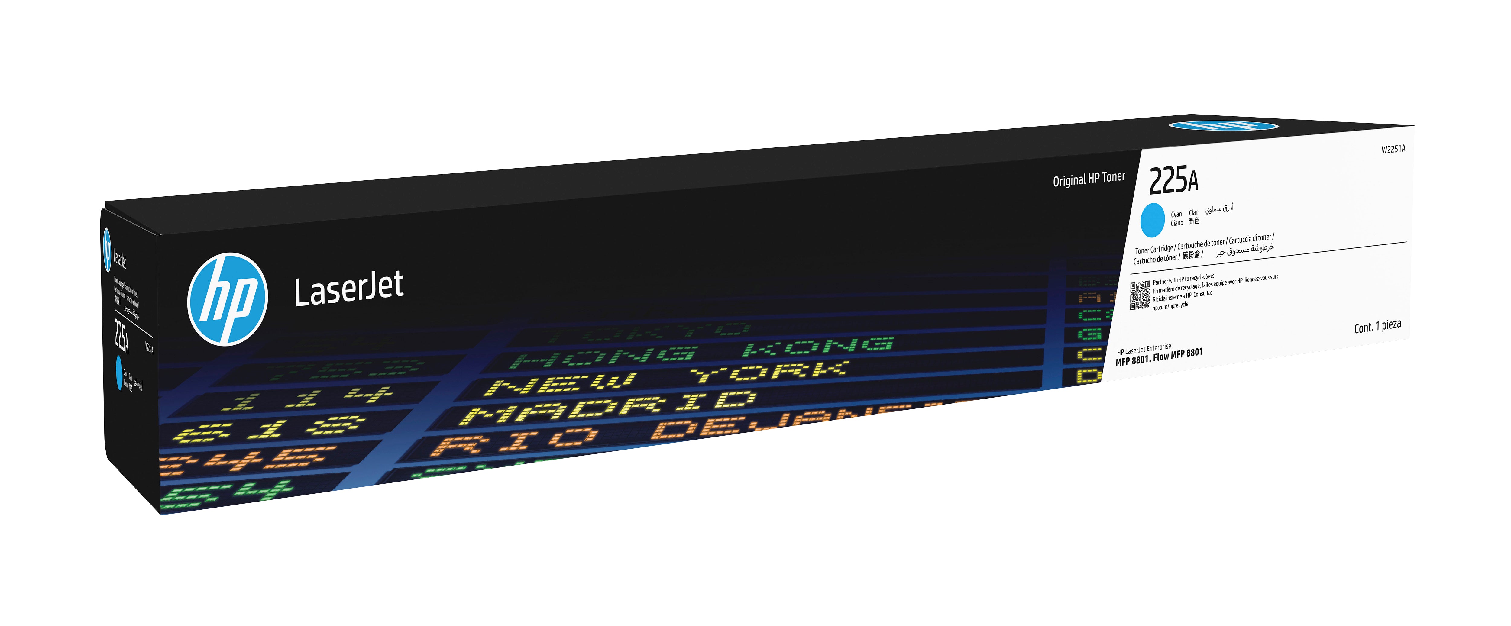 HP LaserJet 225A Cyan Original Toner Cartridge