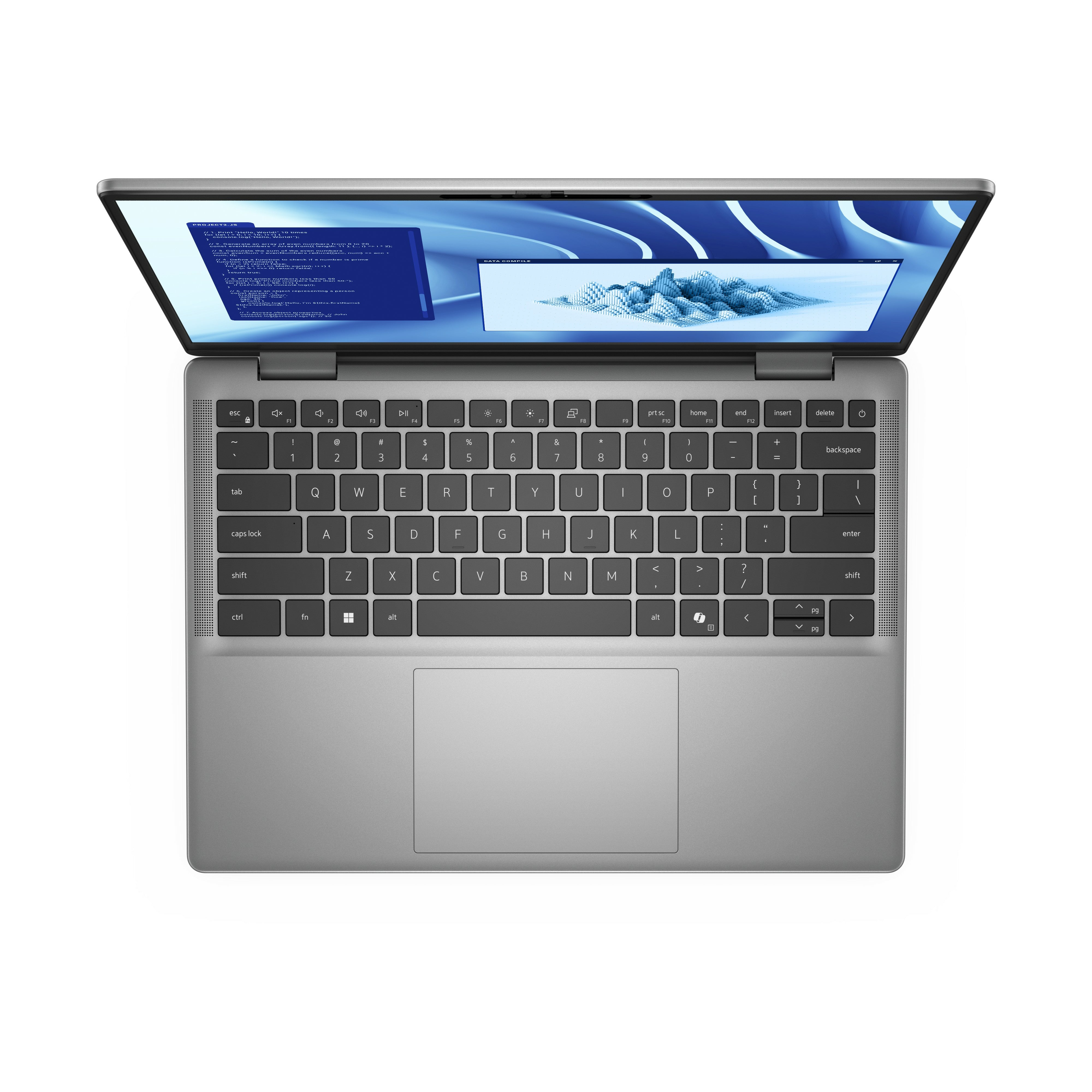 DELL Latitude 7455 Copilot+ PC Qualcomm Snapdragon X1E-80-100 Laptop 35.6 cm (14") Touchscreen Quad HD+ 32 GB LPDDR5x-SDRAM 1 TB SSD Wi-Fi 7 (802.11be) Windows 11 Pro Grey