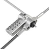 StarTech.com Universal Laptop Lock 6.6ft (2m), Security Cable For Notebook Compatible With Noble Wedge®/Nano/K-Slot; Keyless Combination Locking Cable, Anti-Theft Cut-Resistant Steel Cable