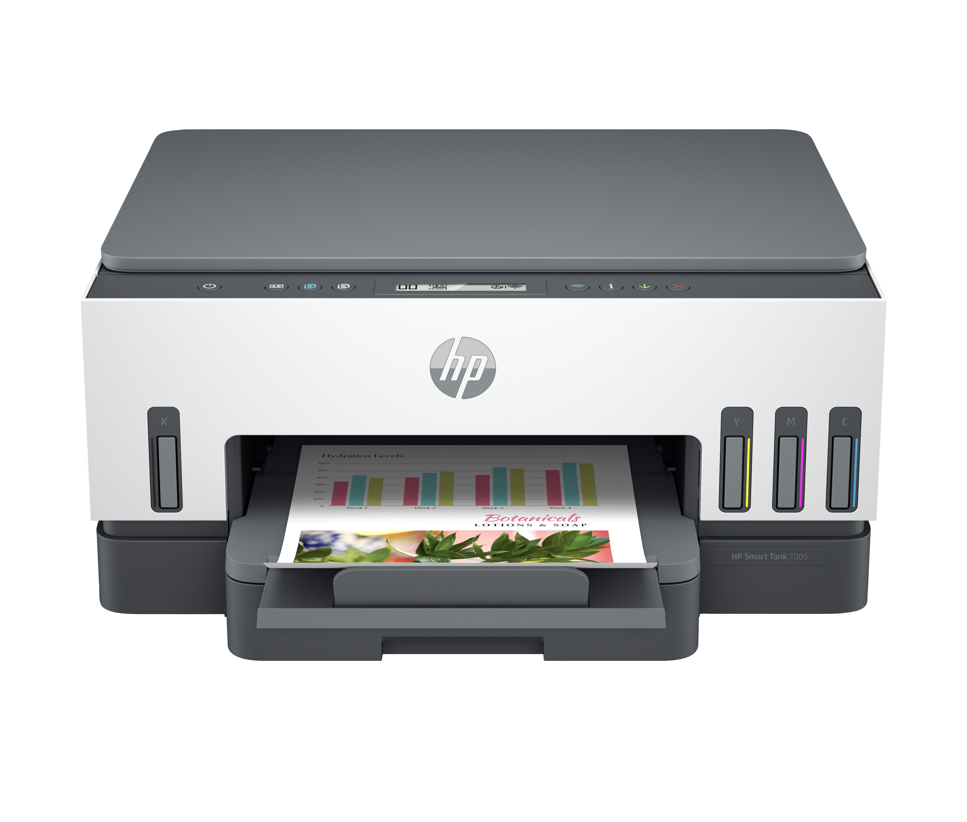 HP Smart Tank 7005 Wireless All-in-One Color Printer, Two-sided printing; Copier, Scanner