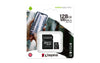 Kingston Technology Canvas Select 128GB micSDXC Plus 100R A1 C10 Card + ADP