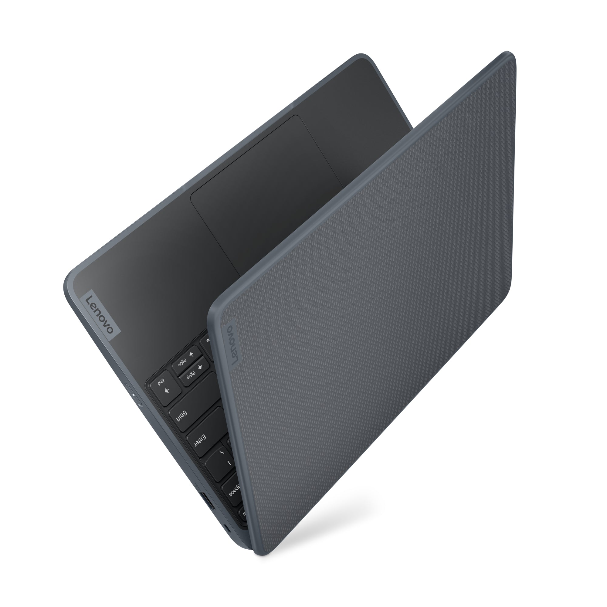 Lenovo 100w Gen 4 Intel® N N100 Laptop 29.5 cm (11.6") HD 4 GB LPDDR5-SDRAM 128 GB SSD Wi-Fi 6 (802.11ax) Windows 11 Pro Academic English Grey