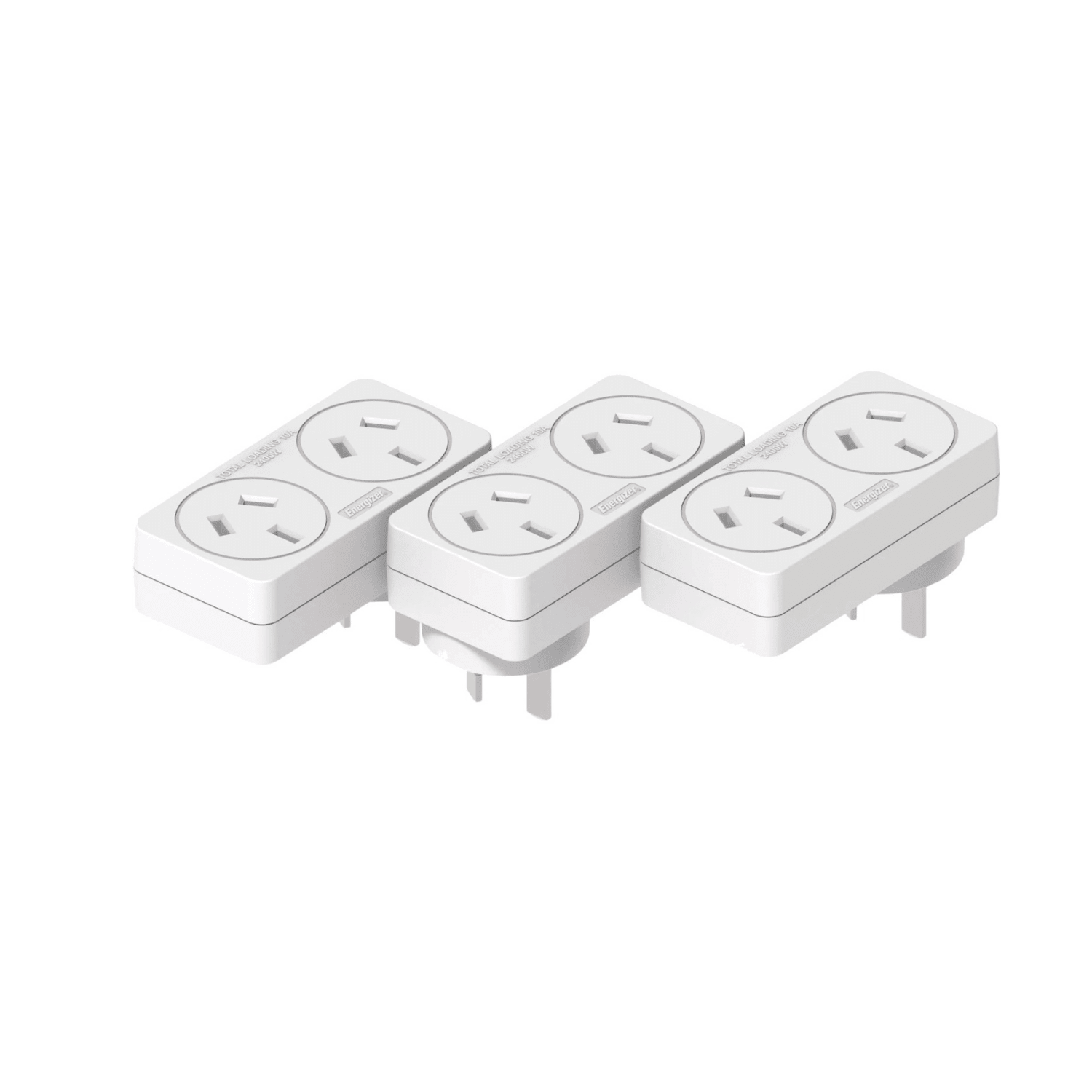 Energizer HT-PBAU02A - 2-Port 3PK - Soundz Store AUSTRALIA