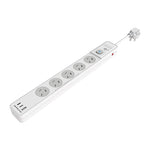 Energizer HT-PBAU0503B-2 - 5-Port Powerboard - Soundz Store AUSTRALIA