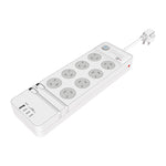 Energizer HT-PBAU0804D - 8-Port Powerboard - Soundz Store AUSTRALIA