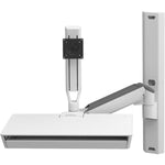 Ergotron CareFit Mounting Arm for Monitor, Mouse, Keyboard, LCD Display - White - Soundz Store AUSTRALIA