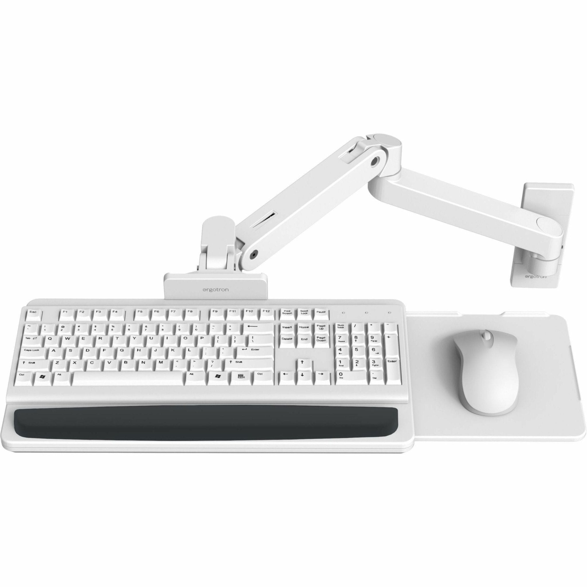 Ergotron Mounting Arm for Keyboard - White - Soundz Store AUSTRALIA