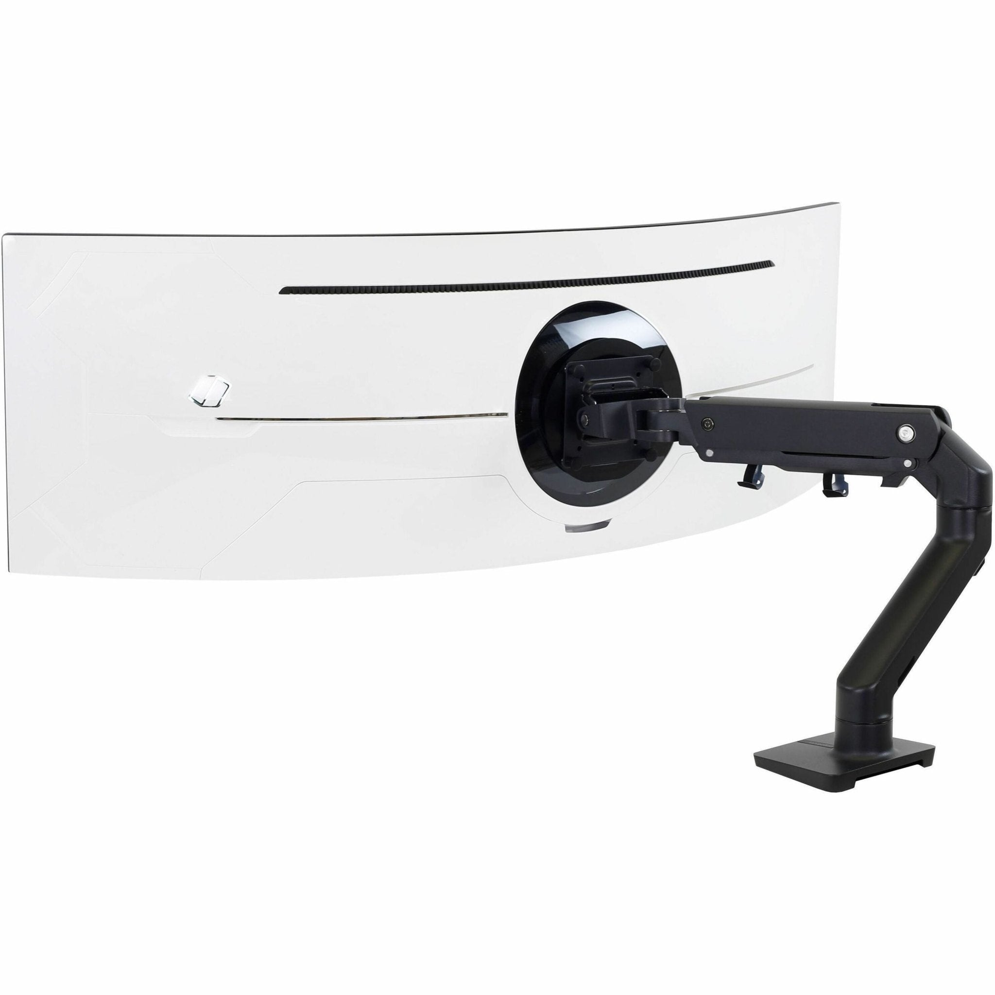 Ergotron Mounting Arm for Monitor, Curved Screen Display - Black - Landscape/Portrait - Soundz Store AUSTRALIA