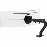 Ergotron Mounting Arm for Monitor, Curved Screen Display - Black - Landscape/Portrait - Soundz Store AUSTRALIA