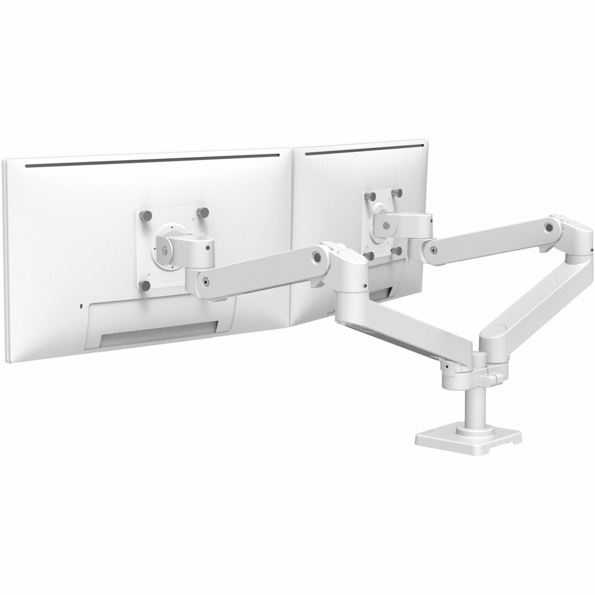Ergotron Mounting Arm for Monitor, Display, LCD Display - White - Soundz Store AUSTRALIA
