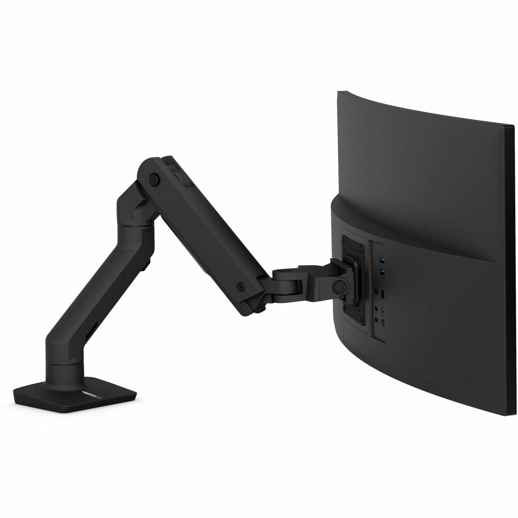 Ergotron Mounting Arm for Monitor, Display Screen, Curved Screen Display - Black - Landscape/Portrait - Soundz Store AUSTRALIA