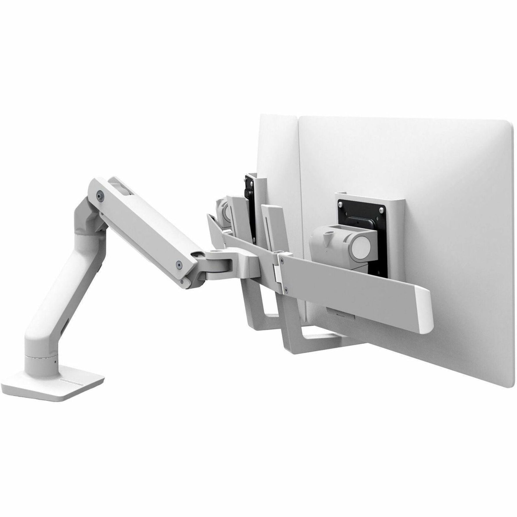 Ergotron Mounting Arm for Monitor, Display Screen, LCD Display - White - Landscape/Portrait - Soundz Store AUSTRALIA
