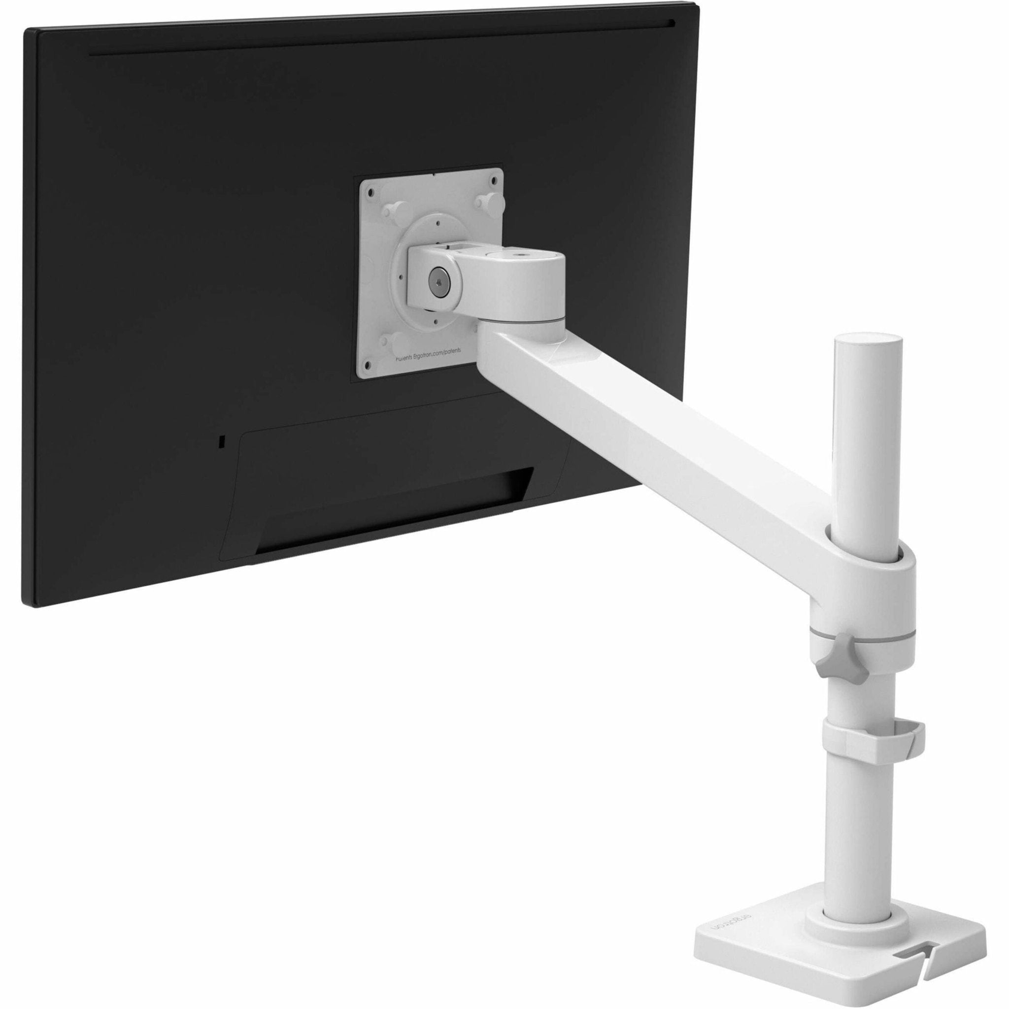 Ergotron Mounting Arm for Monitor, LCD Display - White - Soundz Store AUSTRALIA
