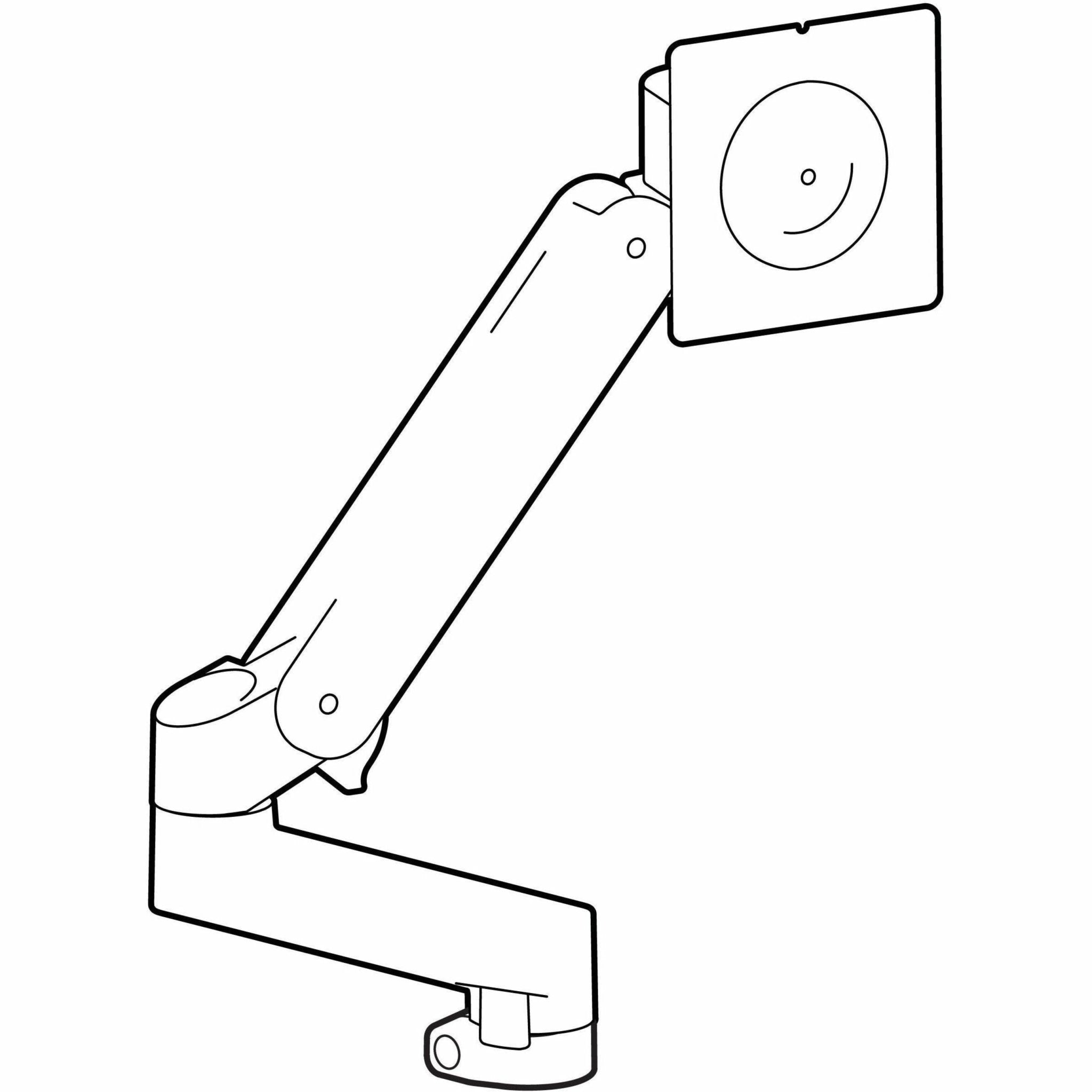 Ergotron Mounting Arm for Monitor, Mounting Collar, Mounting Pole, Display Screen, Display - Black - Soundz Store AUSTRALIA