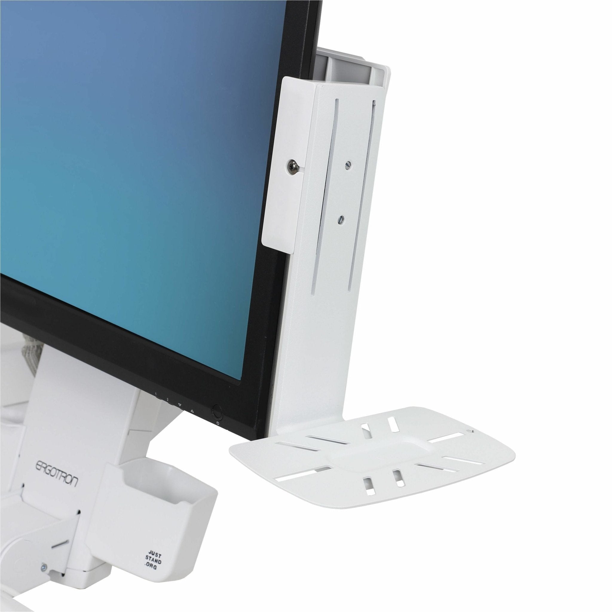 Ergotron Mounting Shelf for Scanner - White - Landscape/Portrait - Soundz Store AUSTRALIA