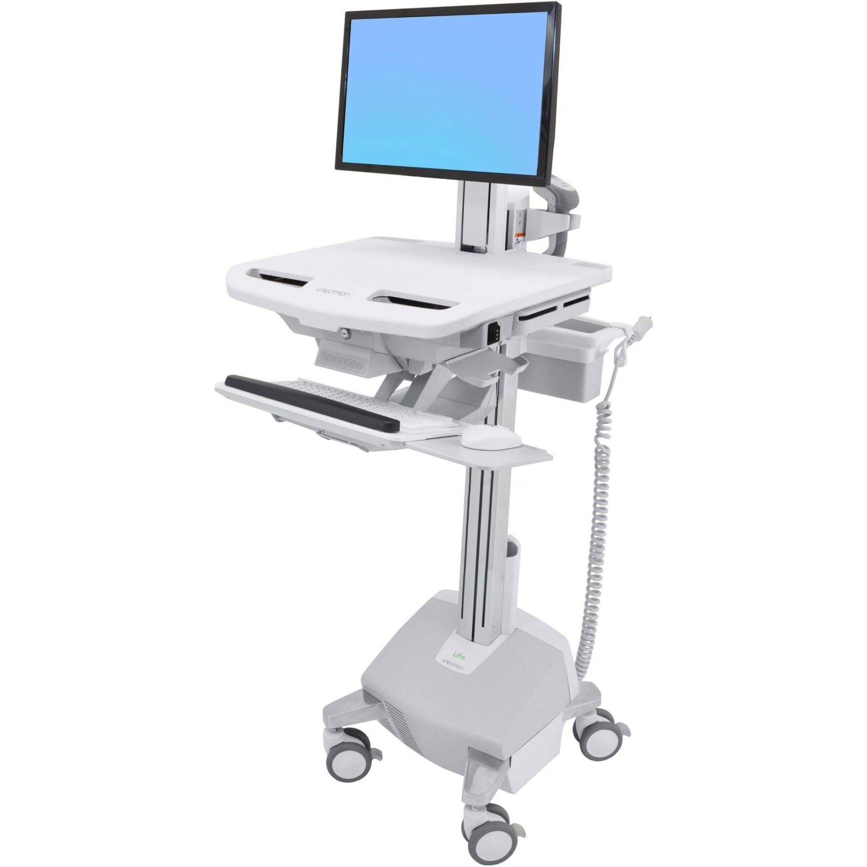 Ergotron StyleView Medical Trolley - Soundz Store AUSTRALIA