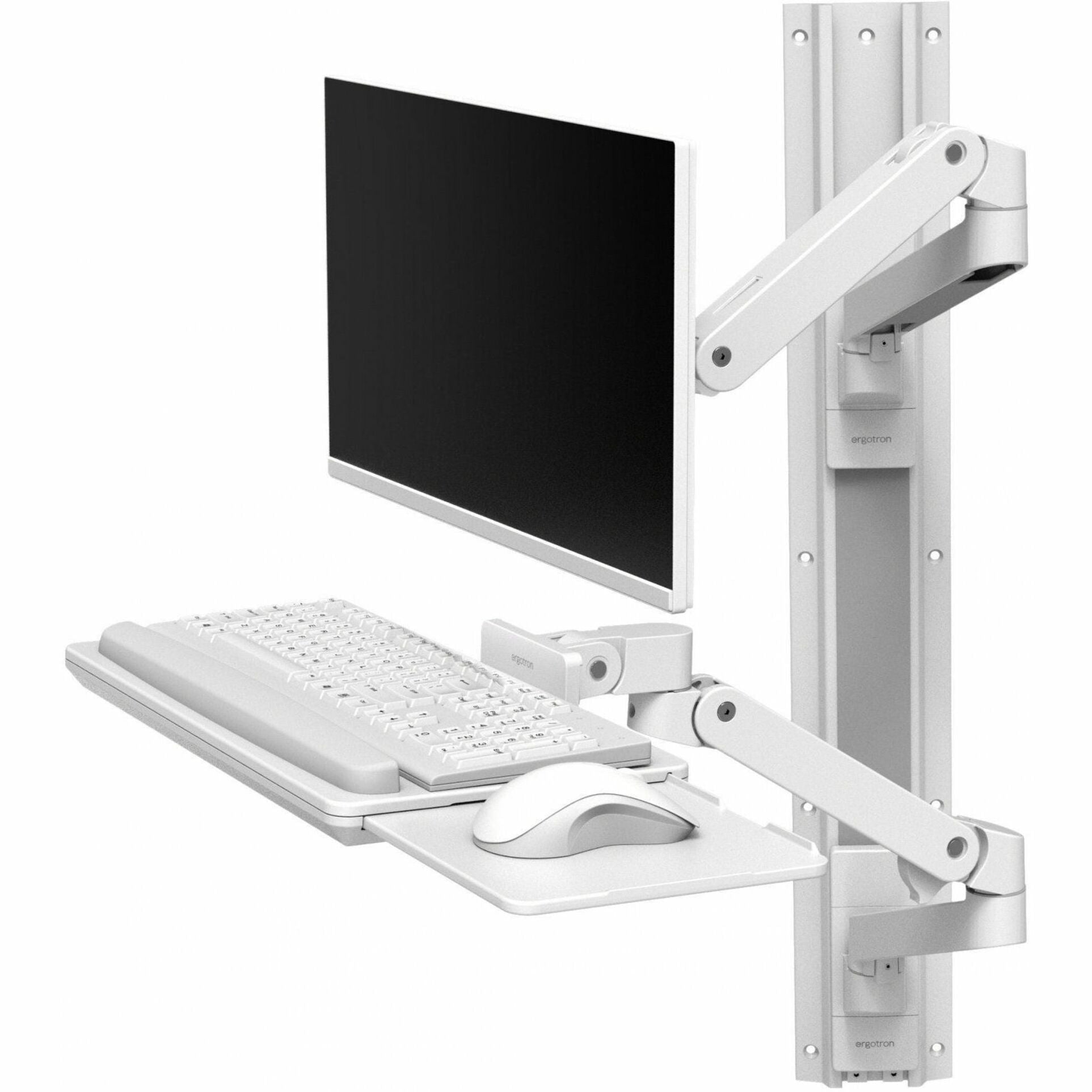 Ergotron Wall Mount for Monitor, LCD Display - White - Soundz Store AUSTRALIA