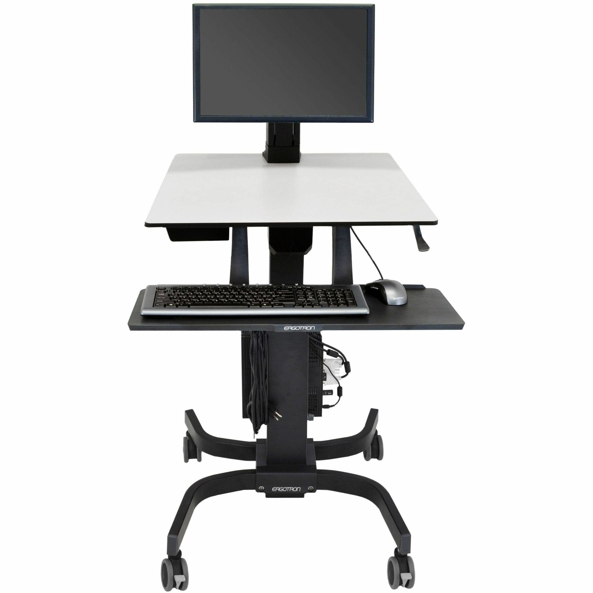 Ergotron WorkFit-C Computer Trolley - Soundz Store AUSTRALIA