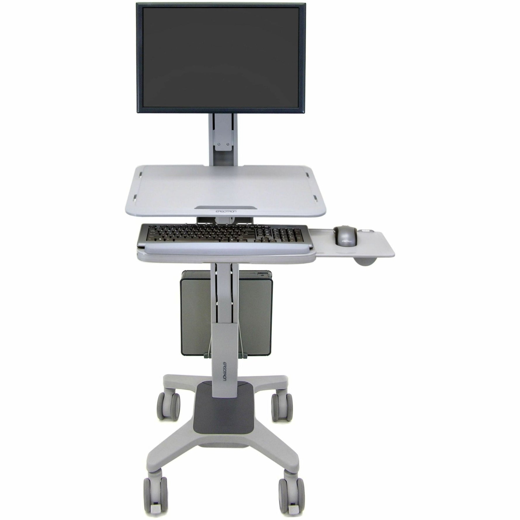 Ergotron WorkFit-C Computer Trolley - Soundz Store AUSTRALIA
