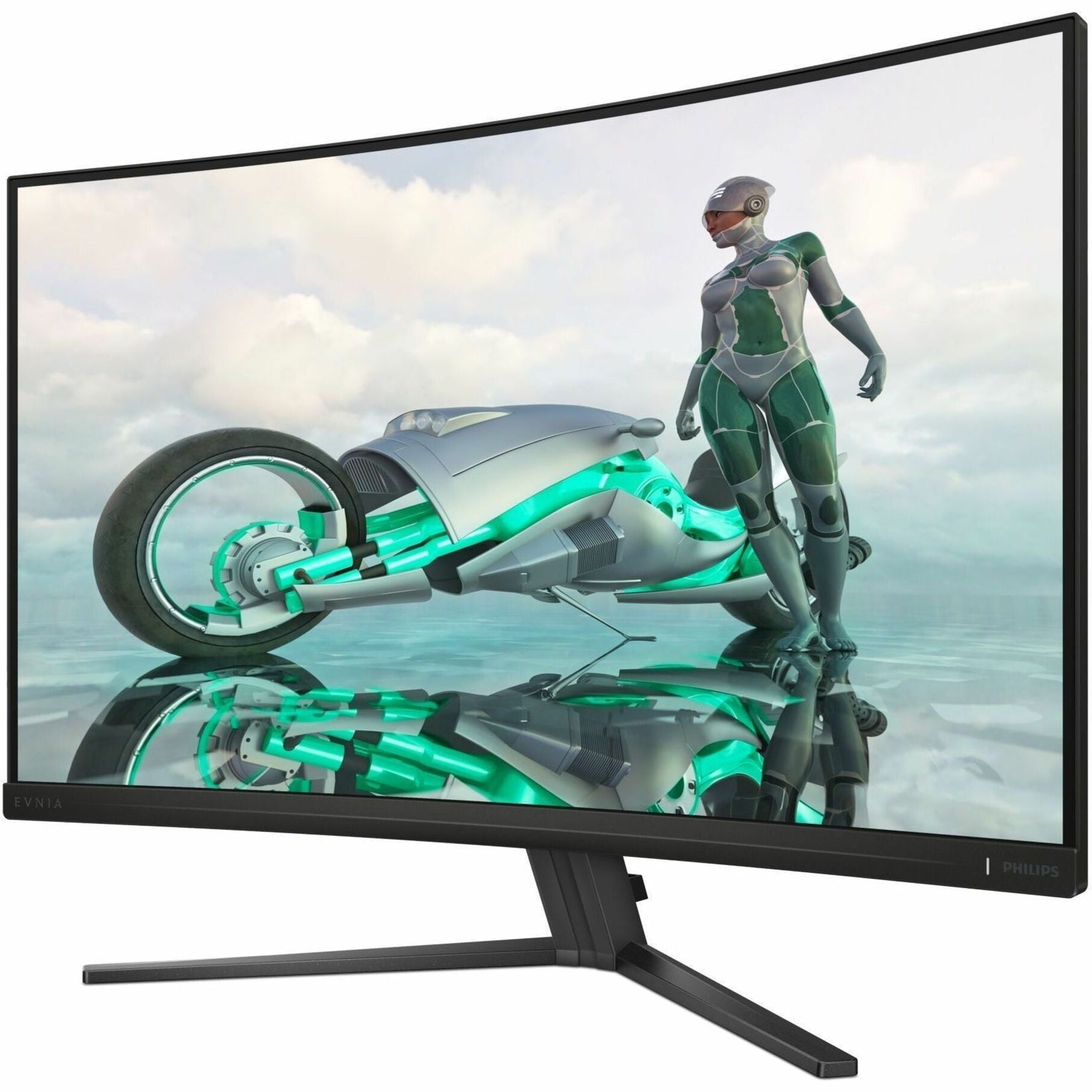 Evnia 32M2C3500L 32' Class WQHD Curved Screen Gaming LED Monitor - 16:9 - Textured Charcoal - Soundz Store AUSTRALIA