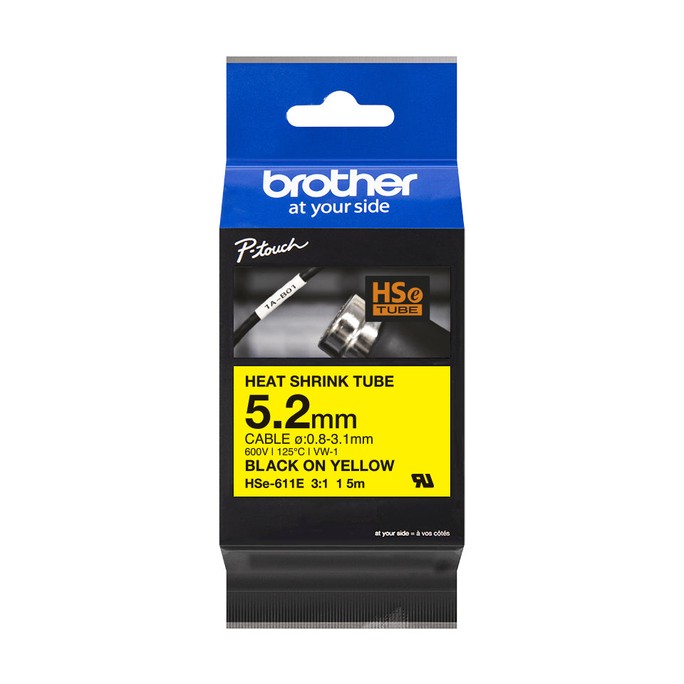 Brother HSe611E Labelling Tape