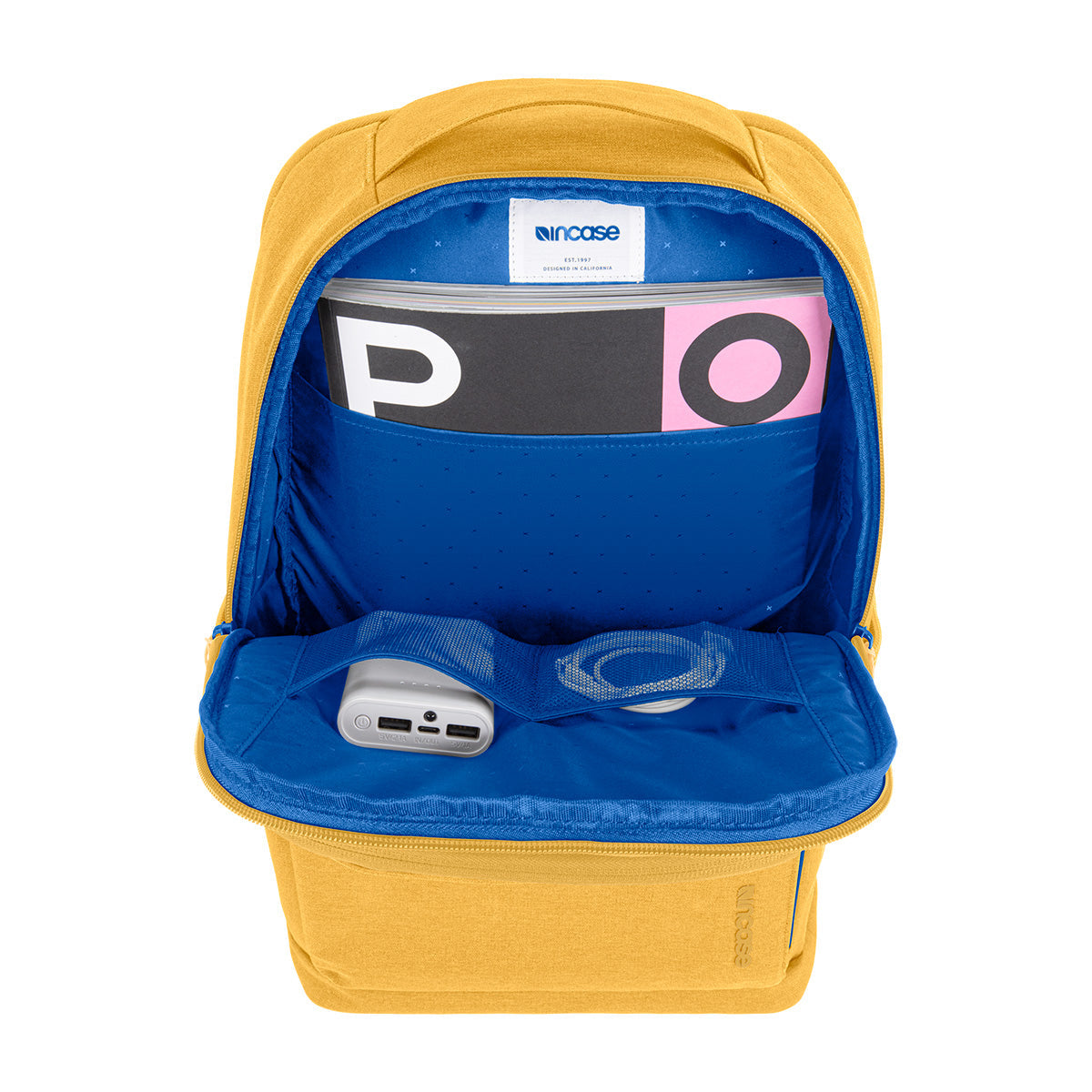 Incase Facet backpack Casual backpack Yellow Polyester