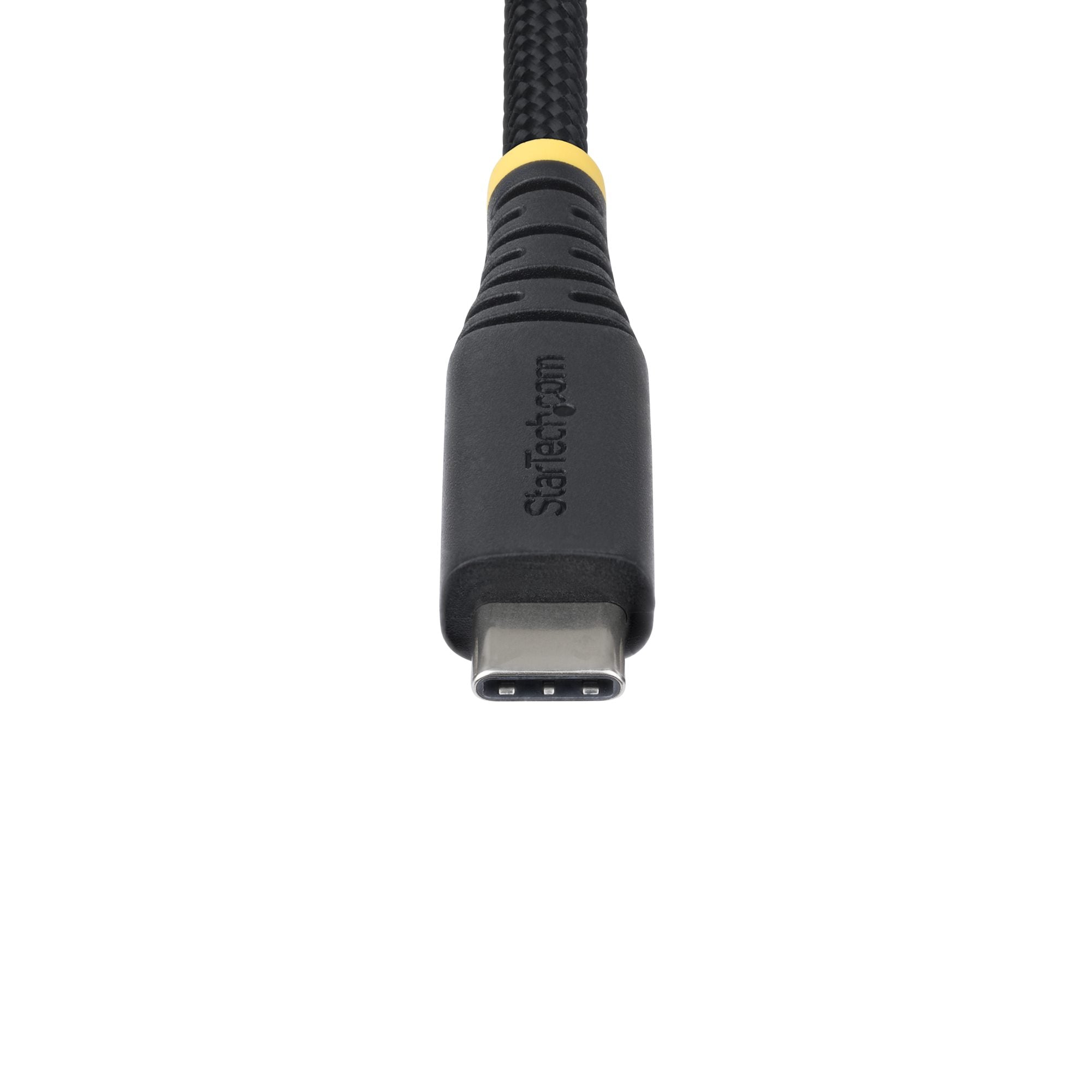 StarTech.com 3m (10ft) USB-C Charging Cable, 240W (5A) PD EPR, Dual-Layer Silicone/Braided Jacket, USB 2.0 Laptop Charger Cable, USB-IF Certified, Rugged USB-C Charging Cord