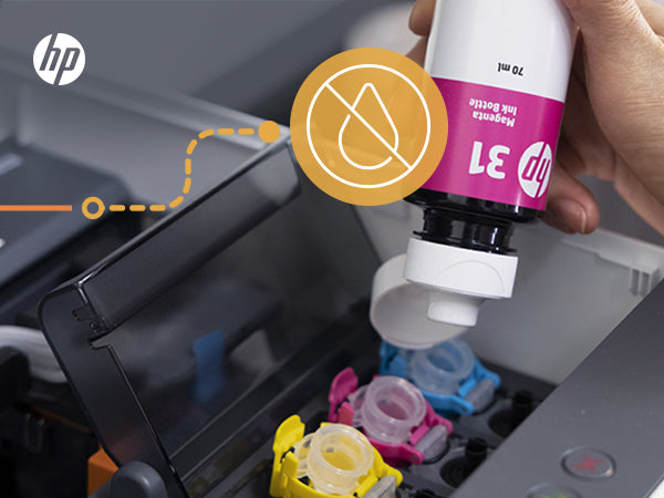 HP Smart Tank 7005 Wireless All-in-One Color Printer, Two-sided printing; Copier, Scanner