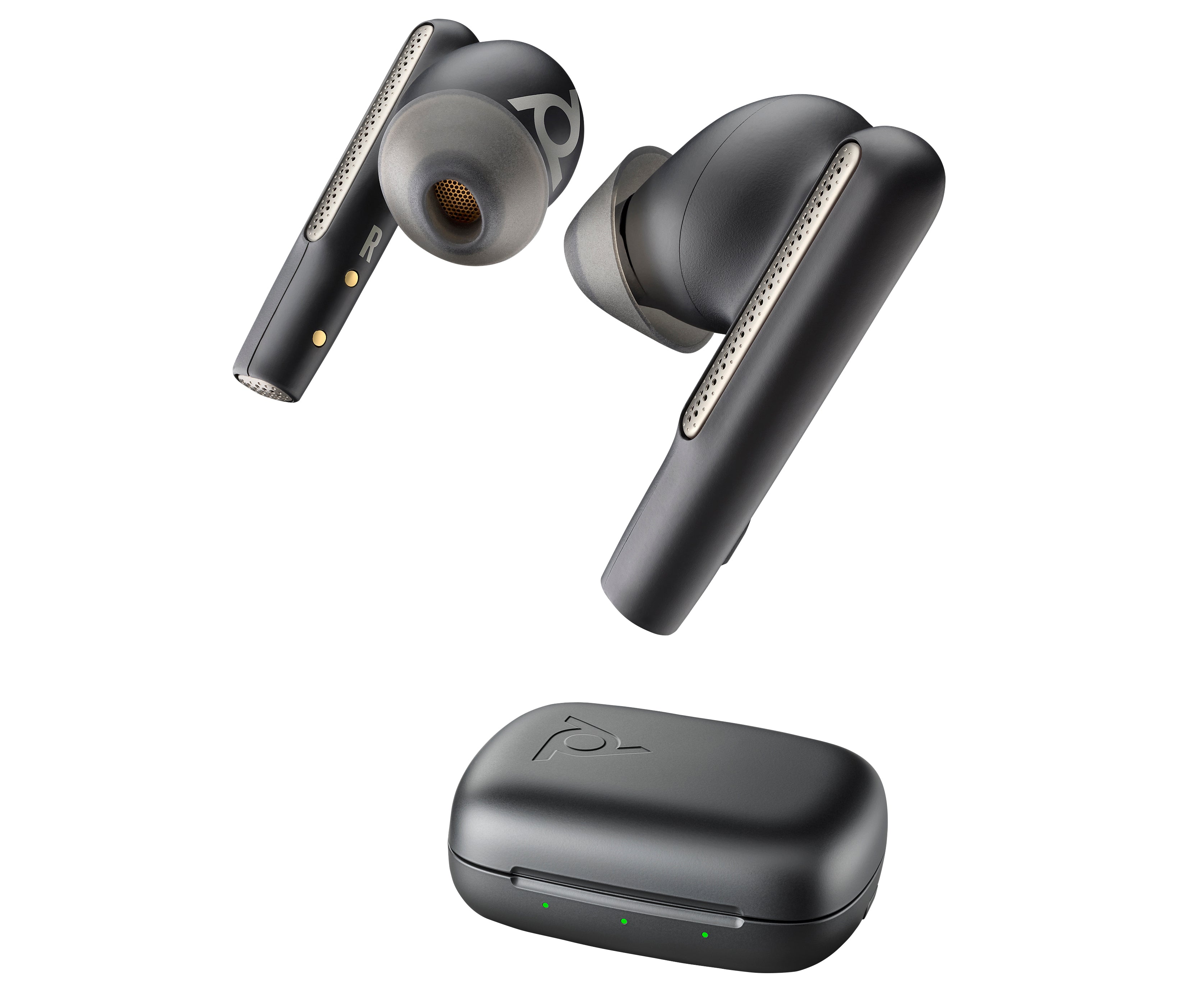 Poly Voyager Free 60 UC M Carbon Black Earbuds +BT700 USB-A Adapter +Basic Charge Case