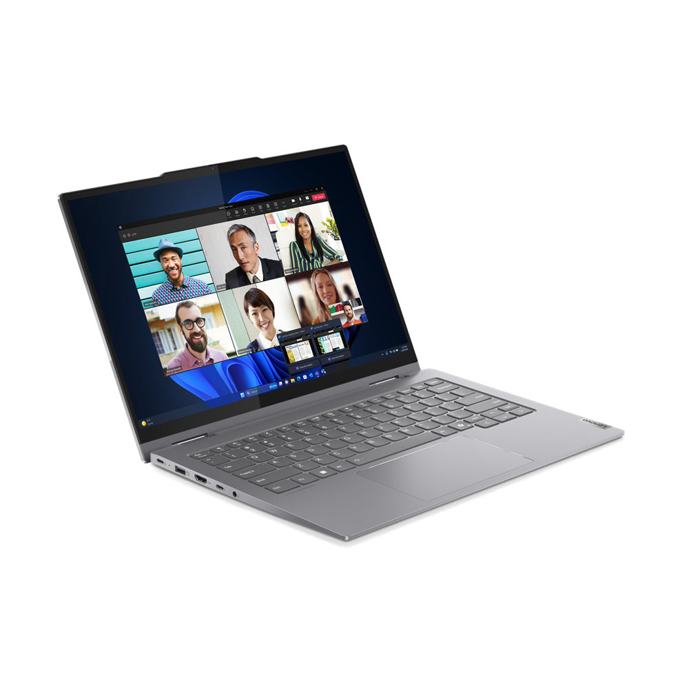 Lenovo ThinkBook 14 2-in-1 G4 IML Intel Core Ultra 5 125U Hybrid (2-in-1) 35.6 cm (14") Touchscreen WUXGA 16 GB DDR5-SDRAM 512 GB SSD Wi-Fi 6E (802.11ax) Windows 11 Pro English Grey