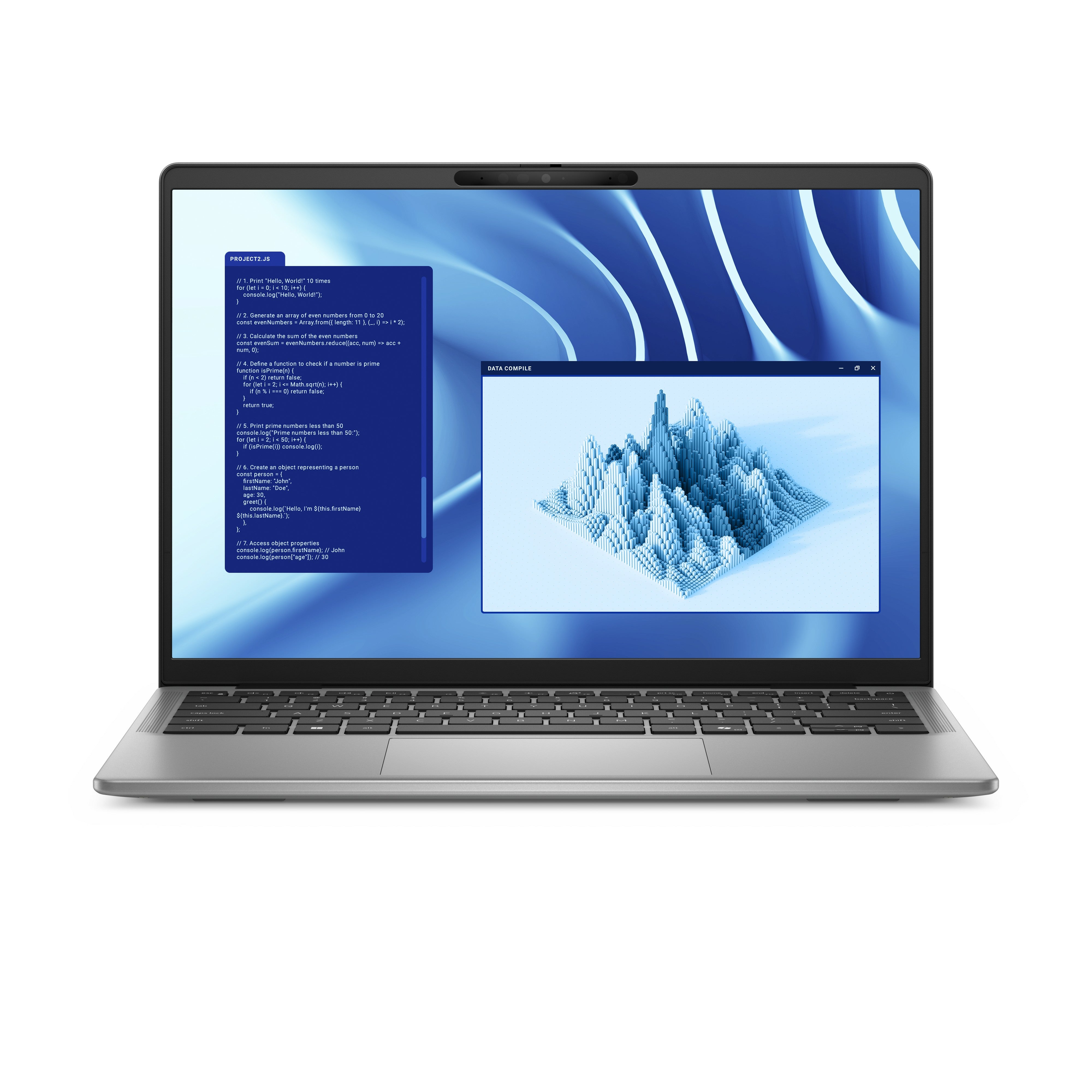 DELL Latitude 7455 Copilot+ PC Qualcomm Snapdragon X1E-80-100 Laptop 35.6 cm (14") Touchscreen Quad HD+ 32 GB LPDDR5x-SDRAM 1 TB SSD Wi-Fi 7 (802.11be) Windows 11 Pro Grey