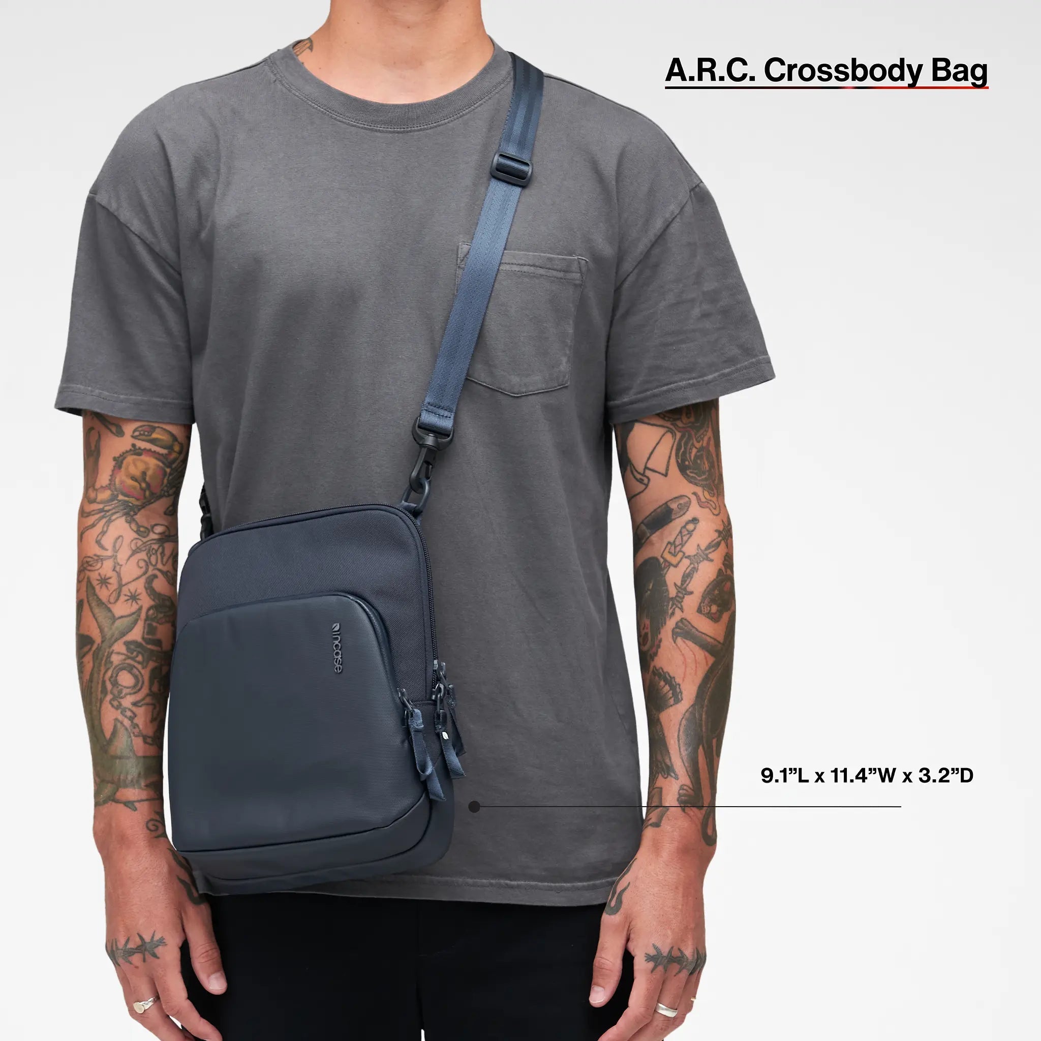 Incase INCO400719-NVY handbag/shoulder bag Recycled polyester Navy Boy Cross body bag