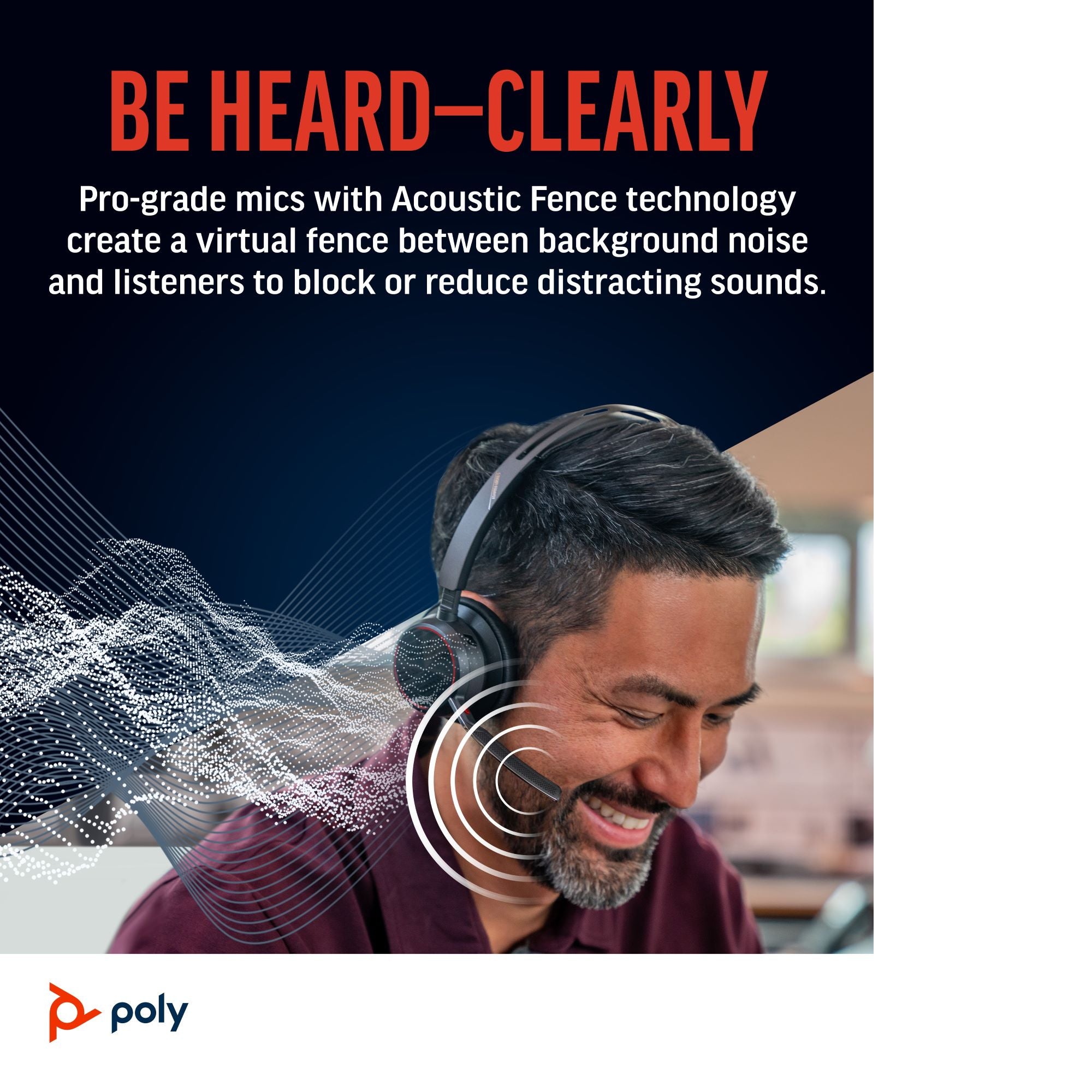Poly Voyager Focus 2 Microsoft Teams Certified USB-C Headset
