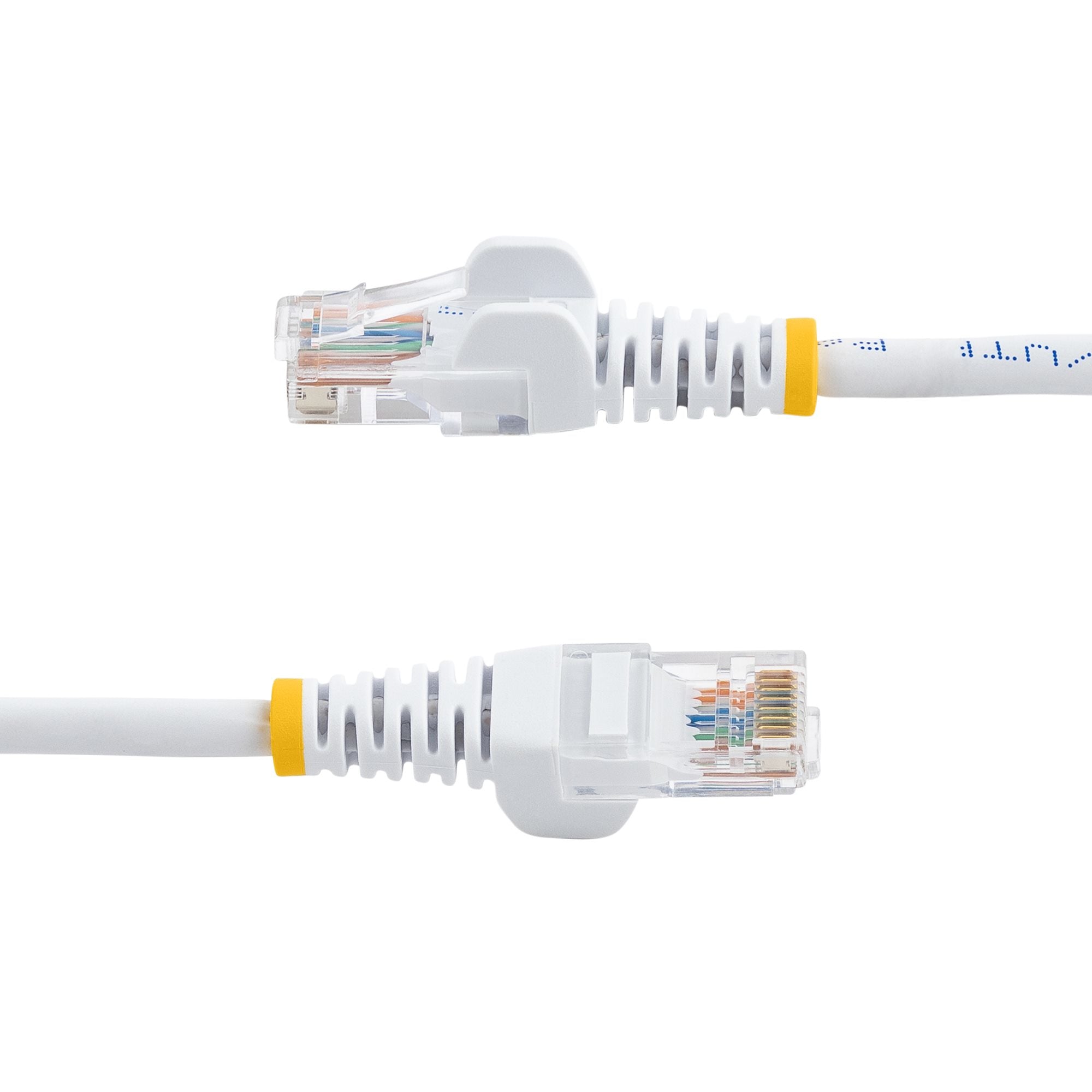 StarTech.com Cat5e Ethernet Patch Cable with Snagless RJ45 Connectors - 5 m, White