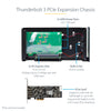 StarTech.com Thunderbolt 3 PCIe Expansion Chassis, External Enclosure W/Dual PCI Express Slots, PCIe Box for Laptops/Desktops/All-In-Ones, 8K/4K Output Via TB3/DP 1.4 Ports, For Video Capture/Fiber/Ethernet Cards - TAA