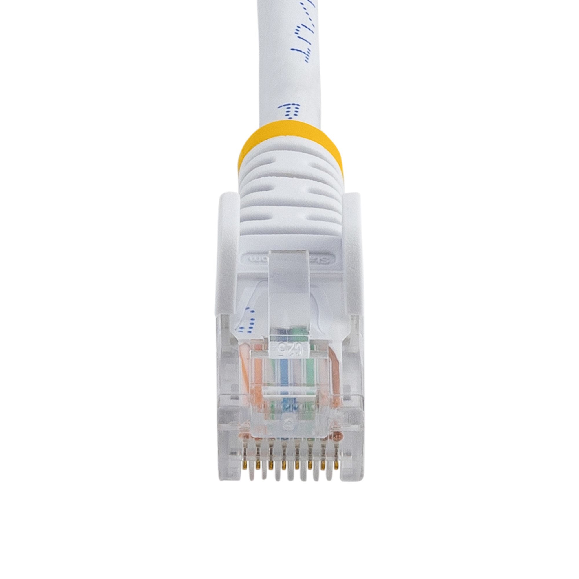 StarTech.com Cat5e Ethernet Patch Cable with Snagless RJ45 Connectors - 5 m, White