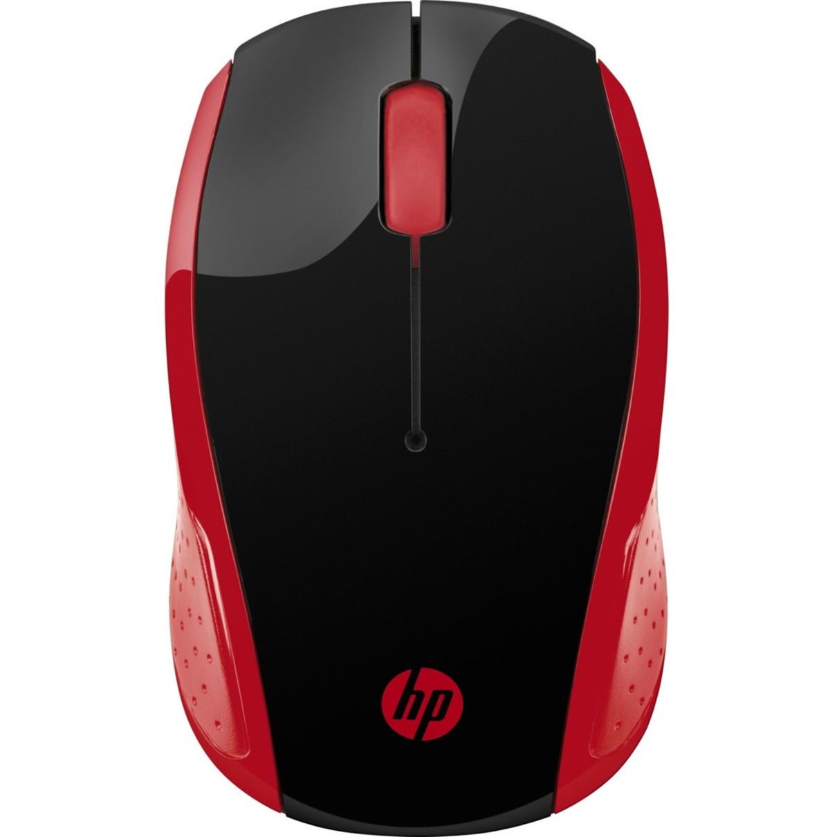 HP 200 Mouse - Radio Frequency - USB - Optical - 3 Button(s) - Empress Red - Soundz Store AUSTRALIA