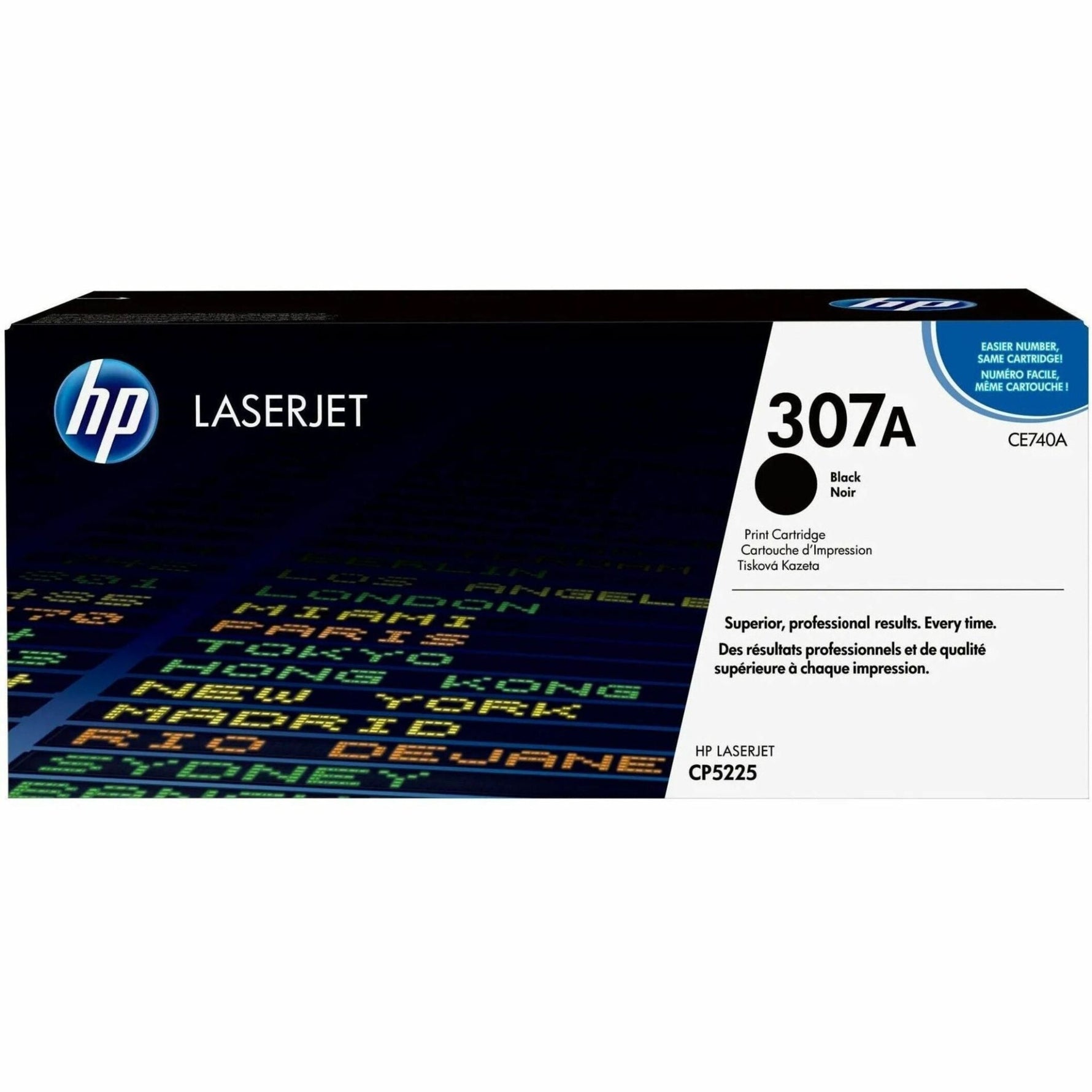 HP 307A (CE740A) Original Laser Toner Cartridge - Single Pack - Black - 1 Each - Soundz Store AUSTRALIA