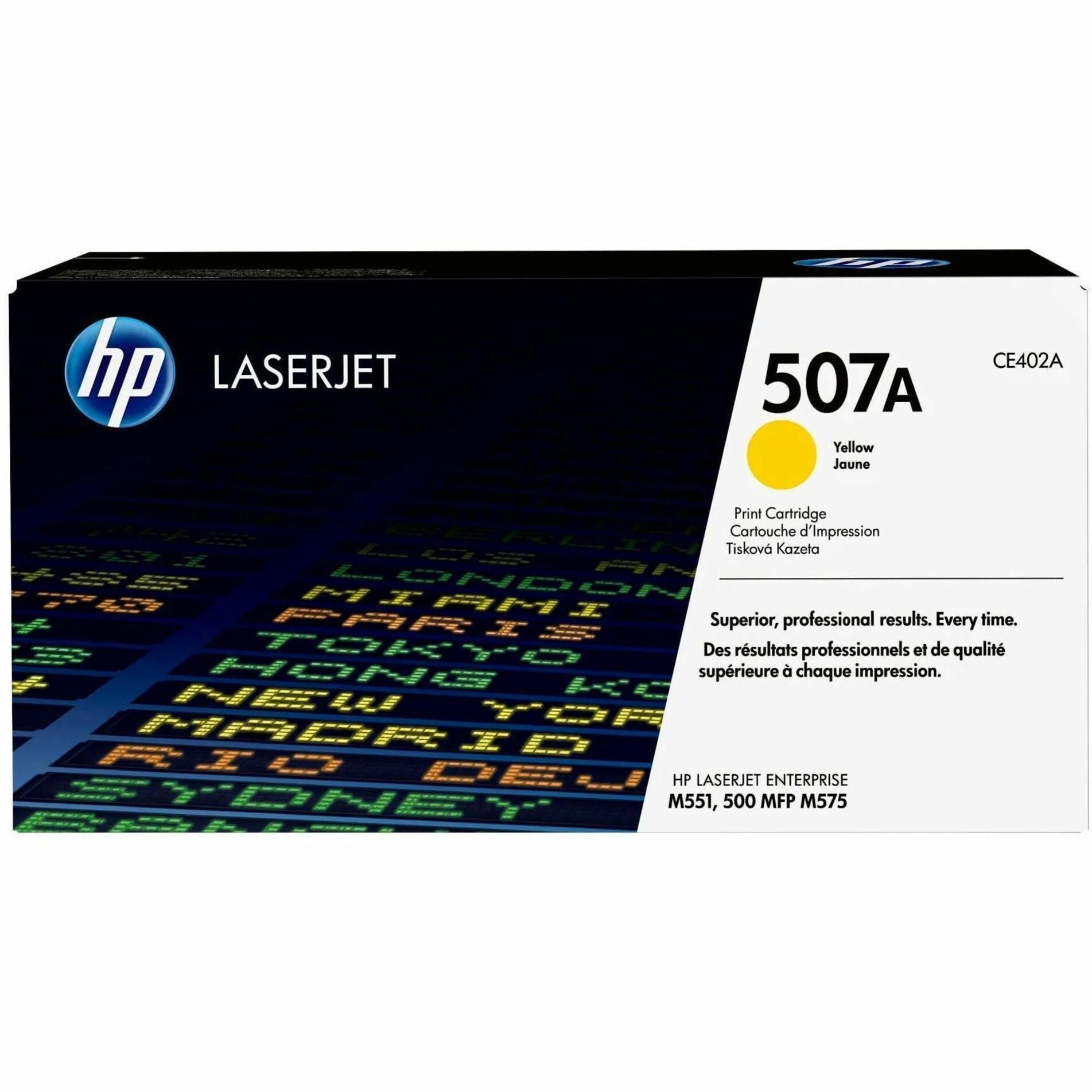HP 507A Original Laser Toner Cartridge - Yellow - 1 Each - Soundz Store AUSTRALIA