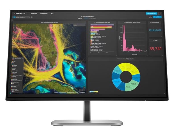 HP 524pf 24' Class Full HD LED Monitor - 16:9 - Jet Black - Soundz Store AUSTRALIA