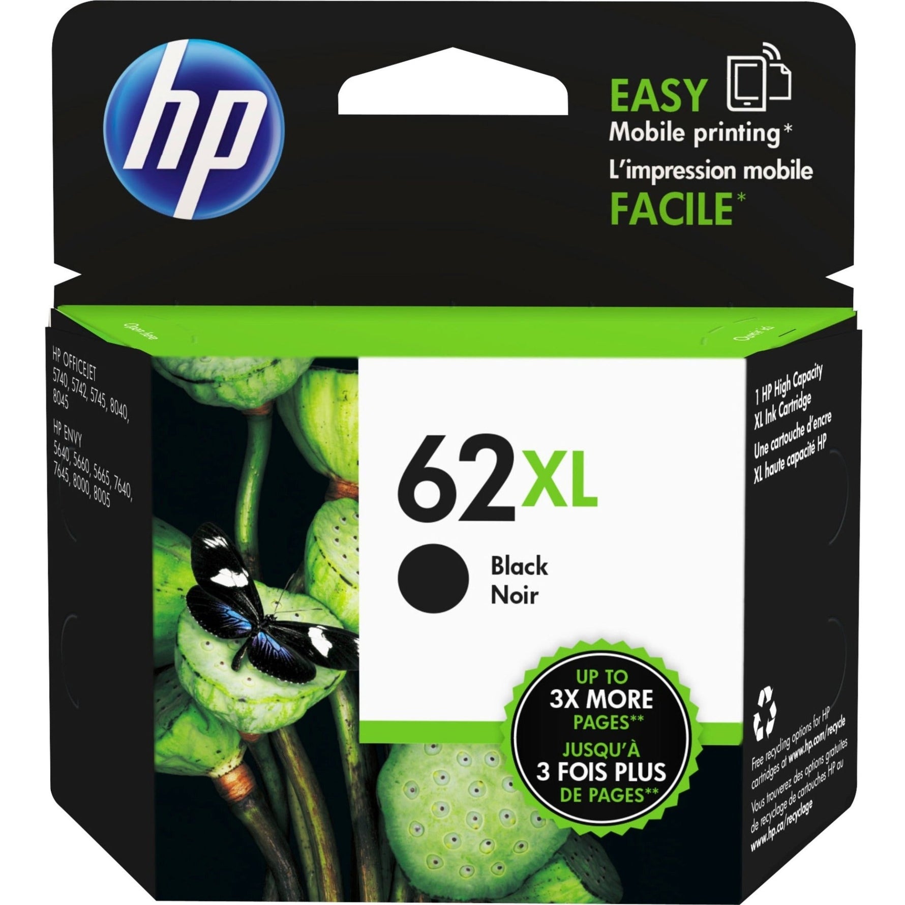 HP 62XL Original Inkjet Ink Cartridge - Black Pack - Soundz Store AUSTRALIA