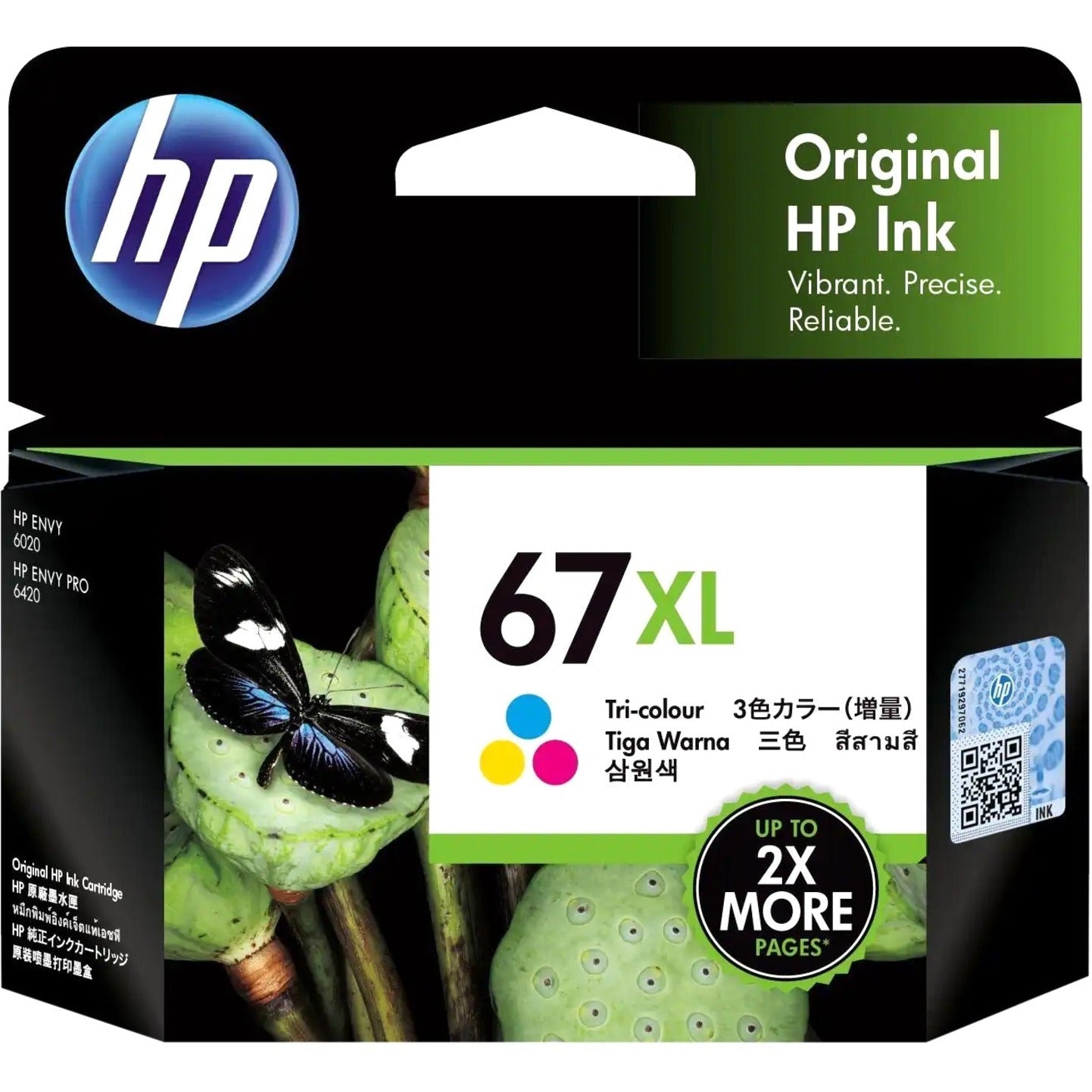 HP 67XL Original Inkjet Ink Cartridge - Tri-colour Pack - Soundz Store AUSTRALIA