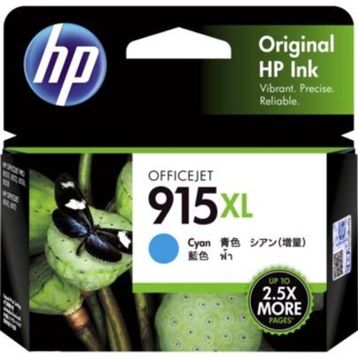 HP 915XL Original High Yield Inkjet Ink Cartridge - Cyan Pack - Soundz Store AUSTRALIA